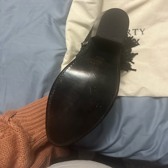 Liberty Black Fringe Cowgirl Boots - Picture 4 of 5